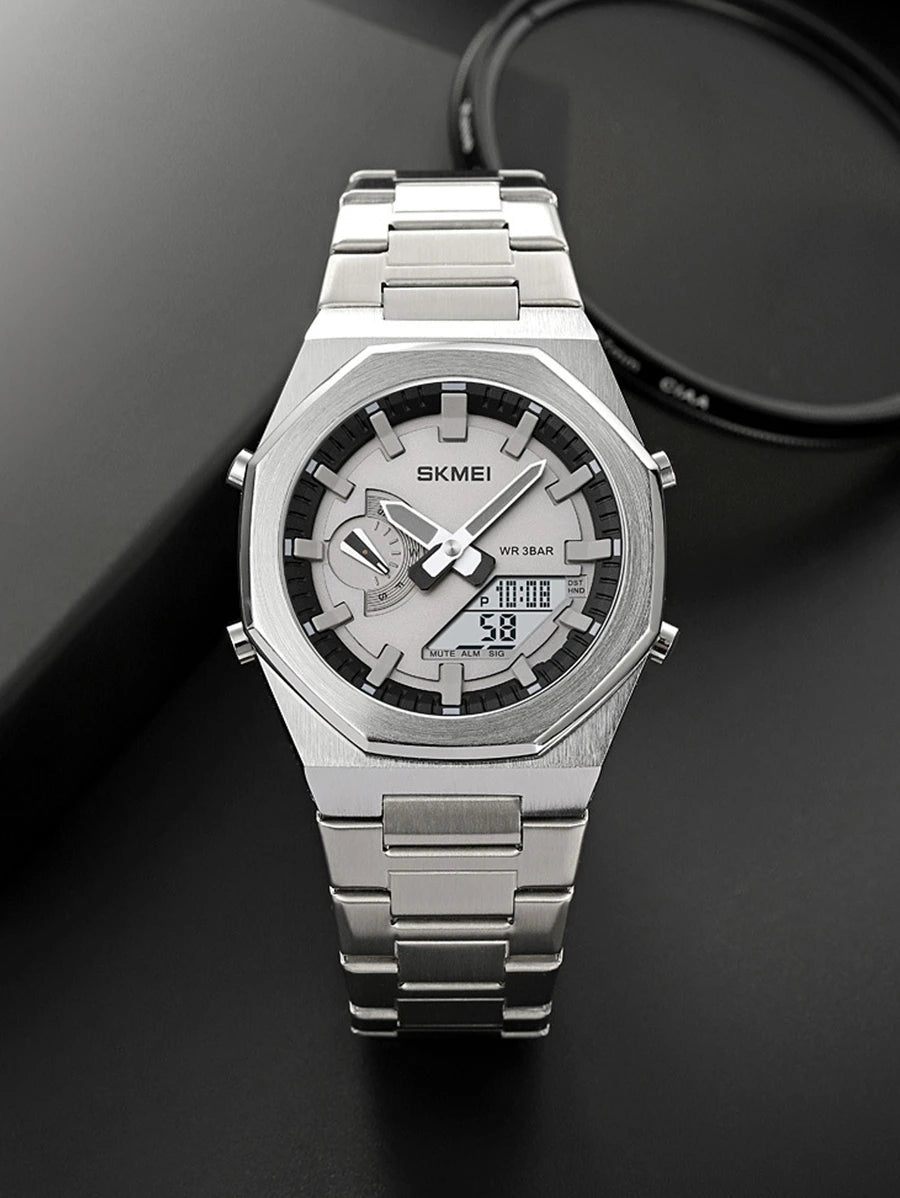 Montre à quartz d'affaires décontractée pour hommes