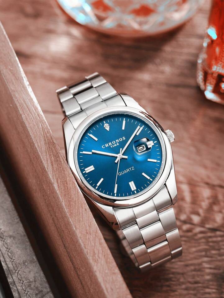 Montre bracelet de luxe chronos pour homme