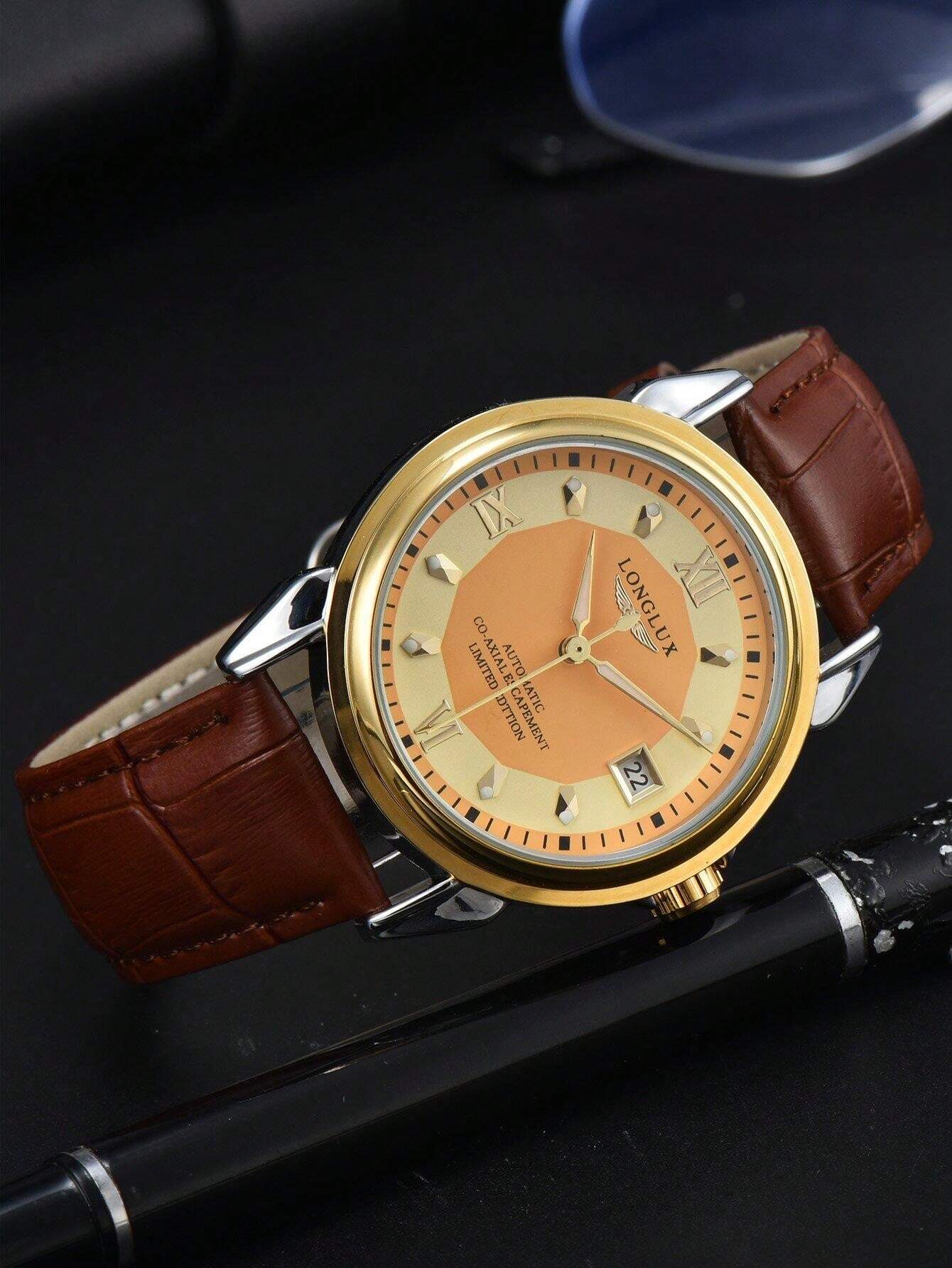 Montre à mouvement automatique pour homme