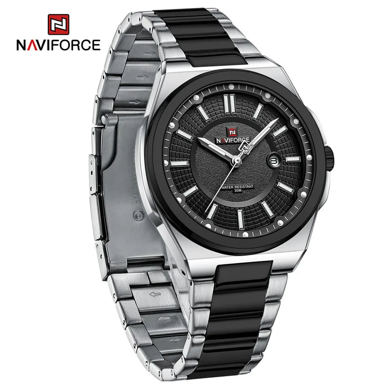 Montre en acier inoxydable pour hommes