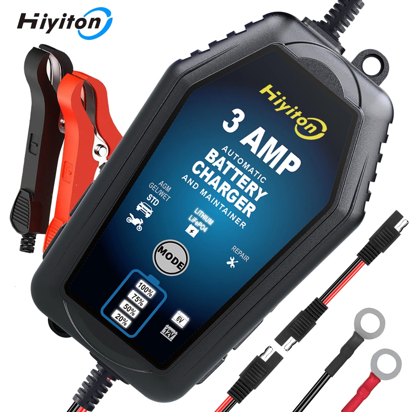 Chargeur de batterie intelligent pour voiture