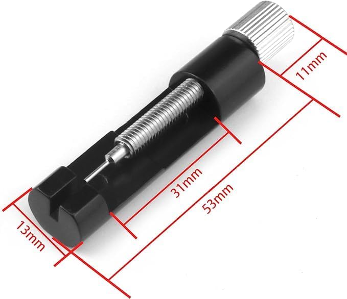 Outil de démontage de montre en acier, modification de longueur