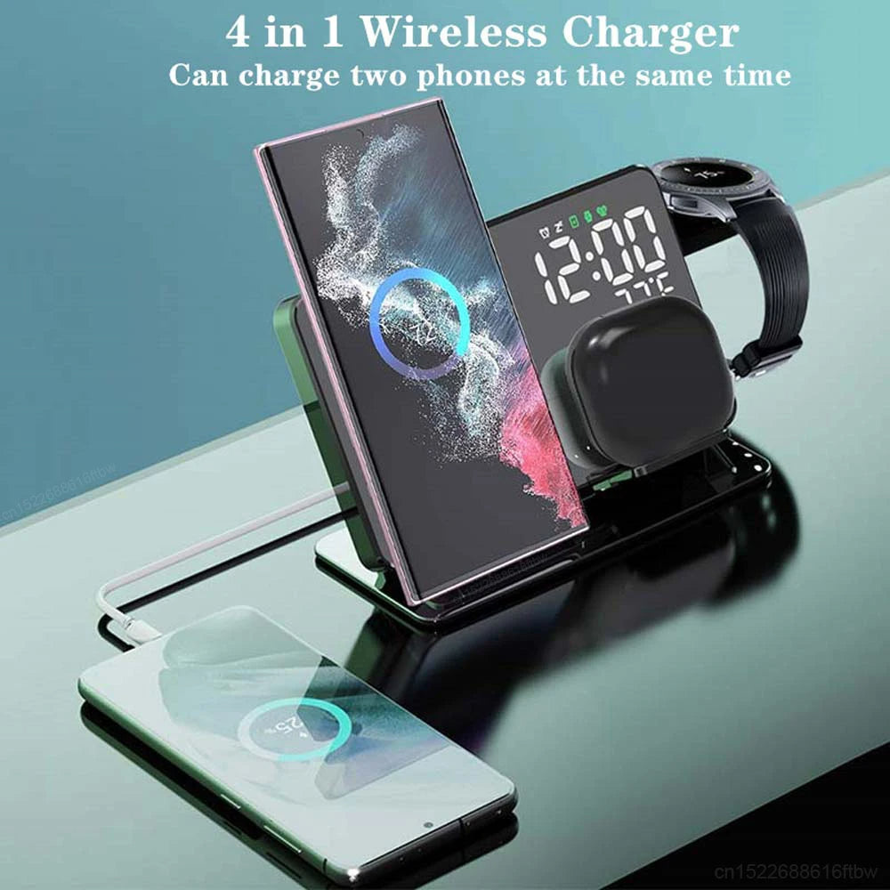 3 en 1 Chargeur Sans Fil Rapide et Pratique