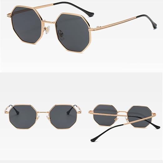 Lunettes de soleil polygone Vintage