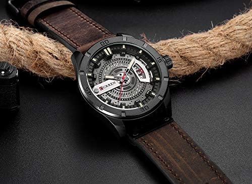 Montre de luxe bracelet en cuir