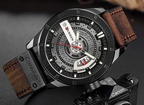 Montre de luxe bracelet en cuir
