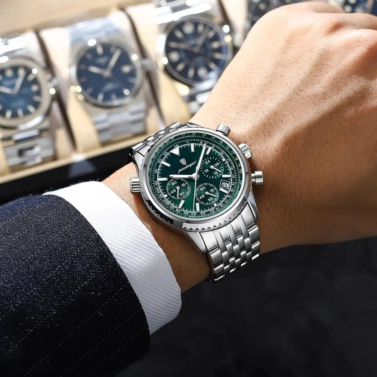 Montre Chronographe de Luxe pour Homme