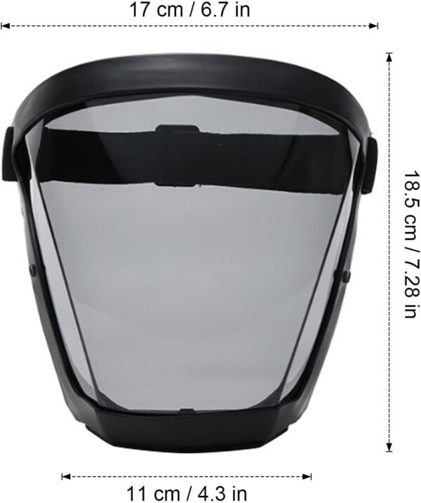 Ecran facial complet de protection antibuée