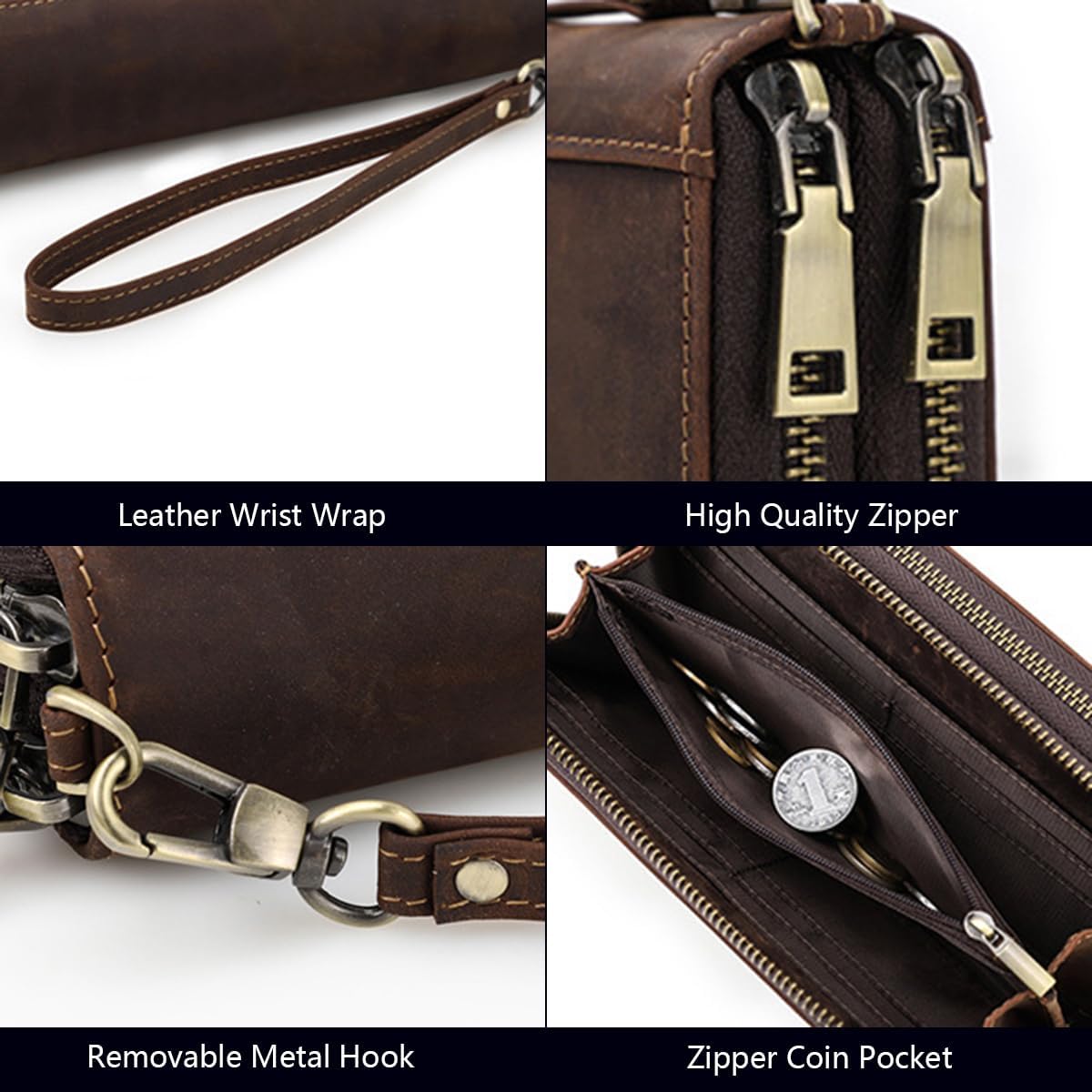 Sac à main en Cuir pour hommes