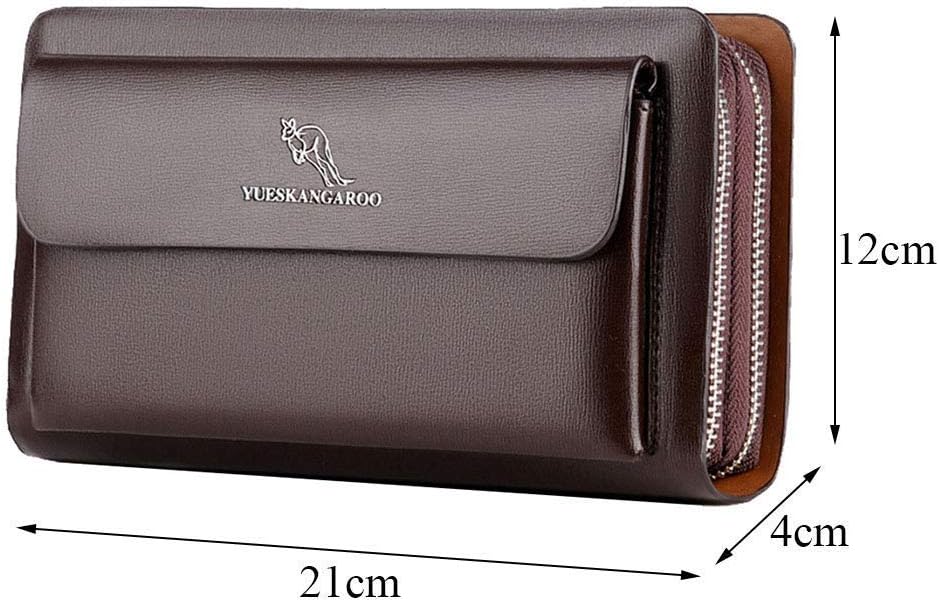 Sac à main de luxe en cuir Pu pour homme