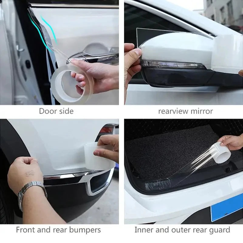 Bande Anti-Collision Protection Invisible Contre les Rayures 1m 50 mm