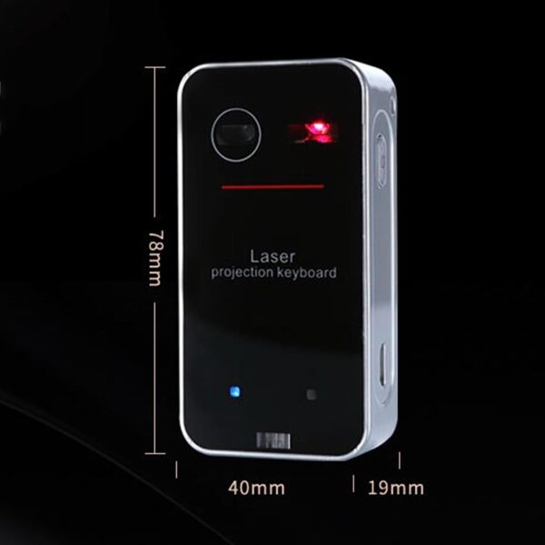 Clavier Laser virtuel Portable sans fil