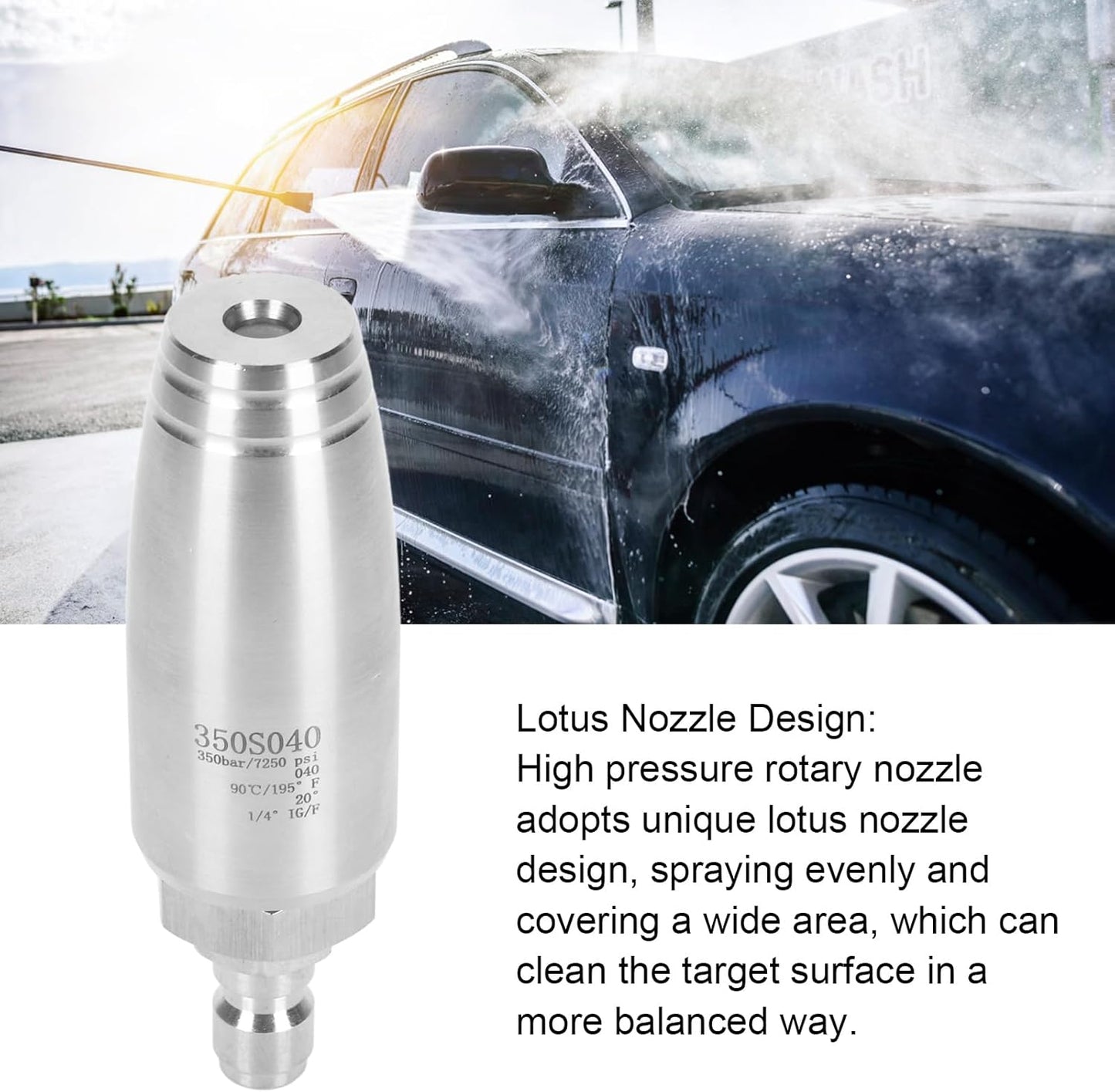 Buse turbo nettoyeur haute pression