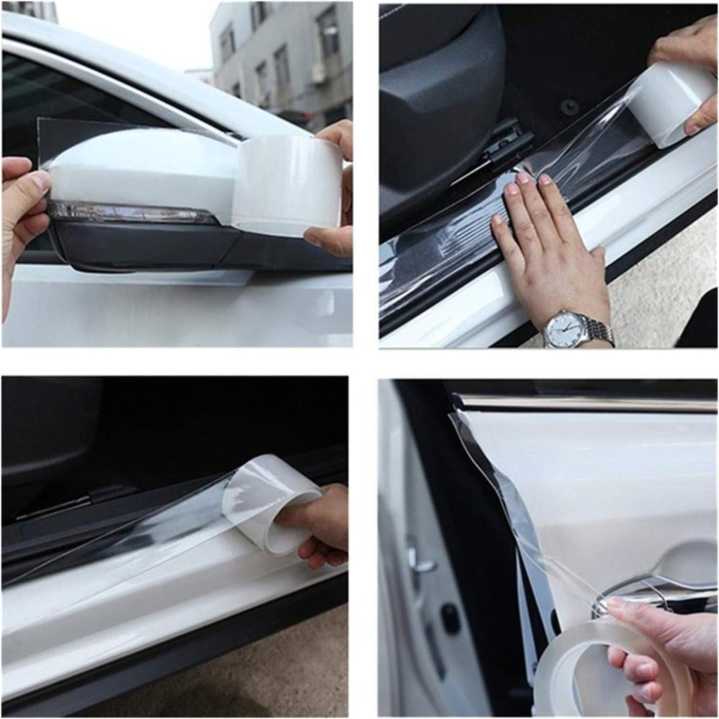 Bande Anti-Collision Protection Invisible Contre les Rayures 1m 50 mm