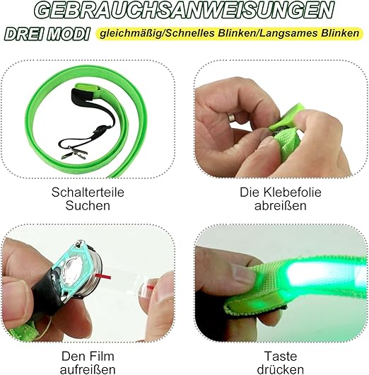 Bretelles lumineuses pour hommes