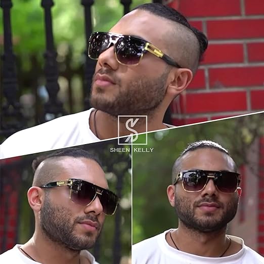 Lunettes de soleil miroir rétro