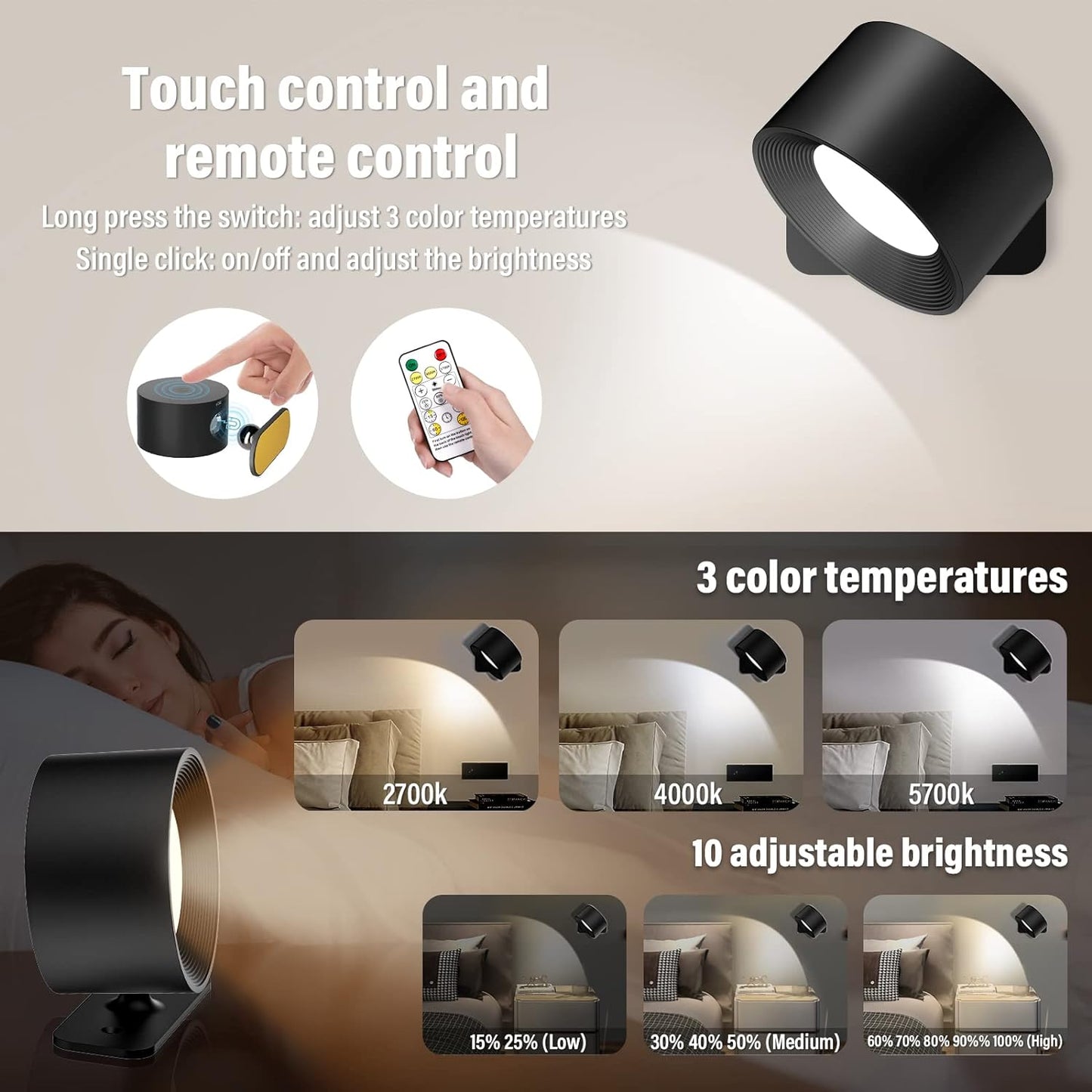Applique LED élégante