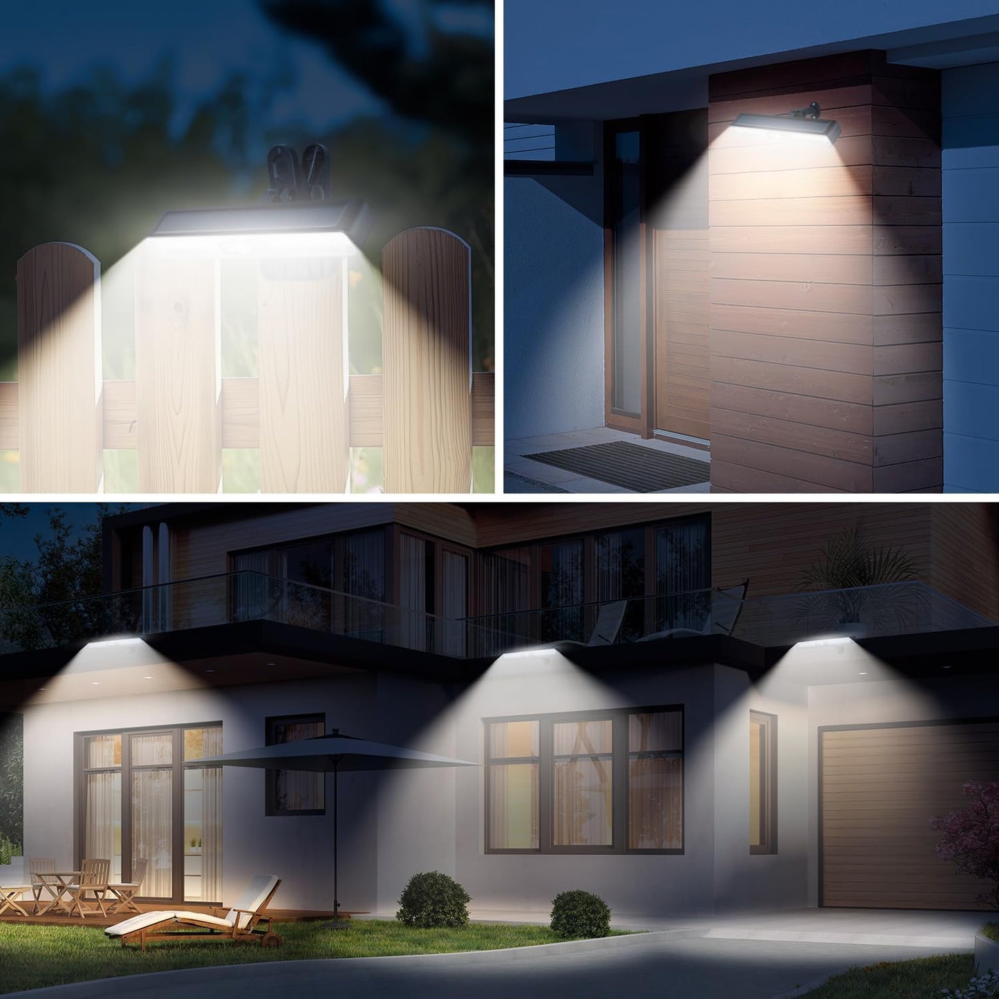 LED Solaire Imperméable pour un Jardin ou une Maison