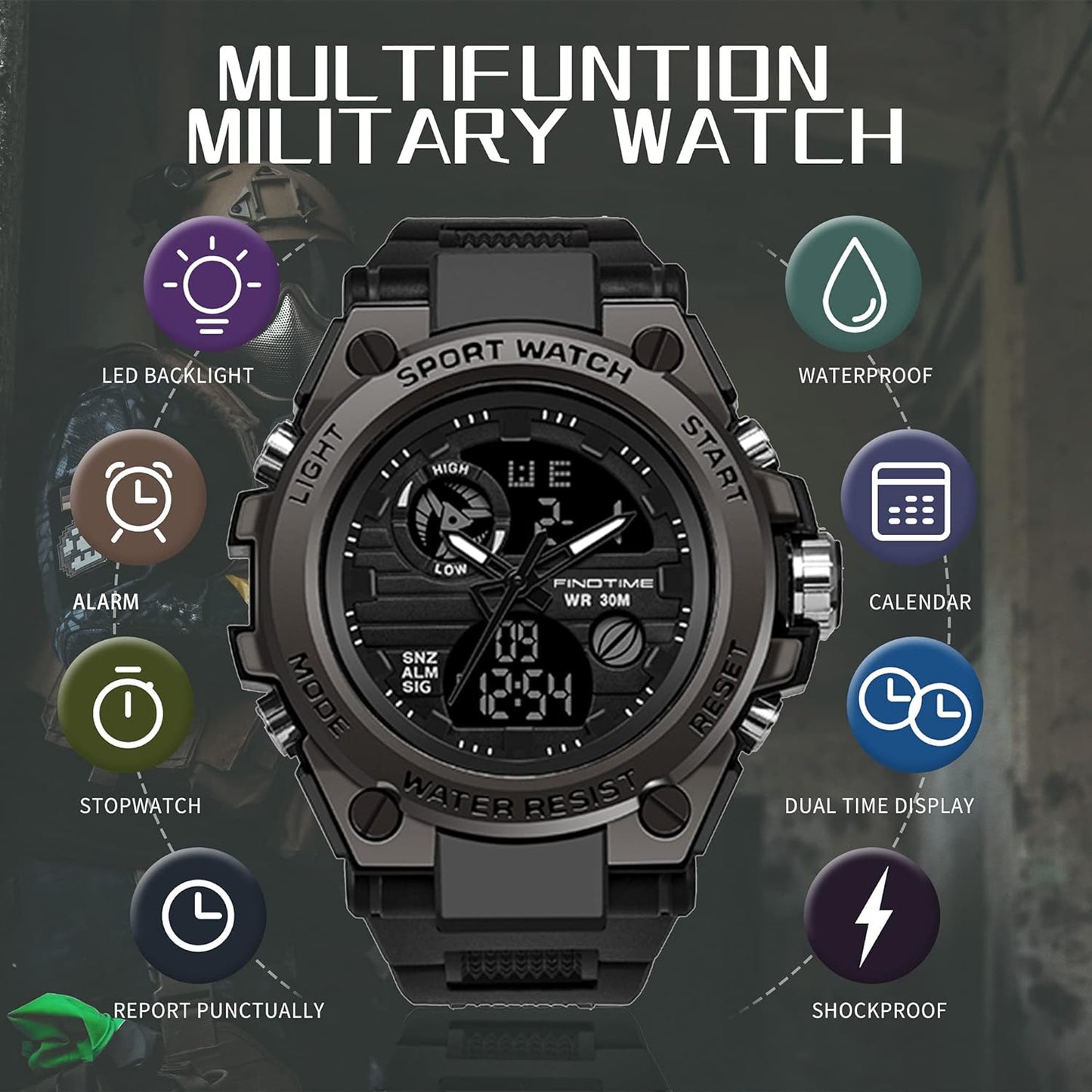 Montre de sport Style polyvalent