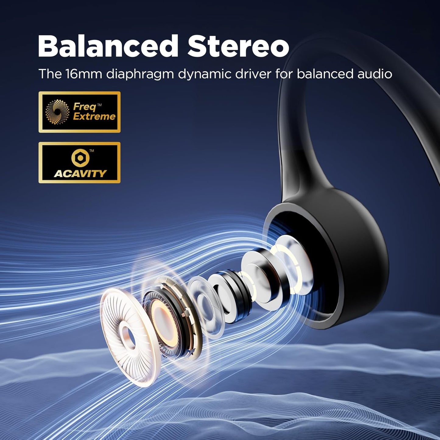 Écouteurs sans fil Bluetooth B60 Pro de natation