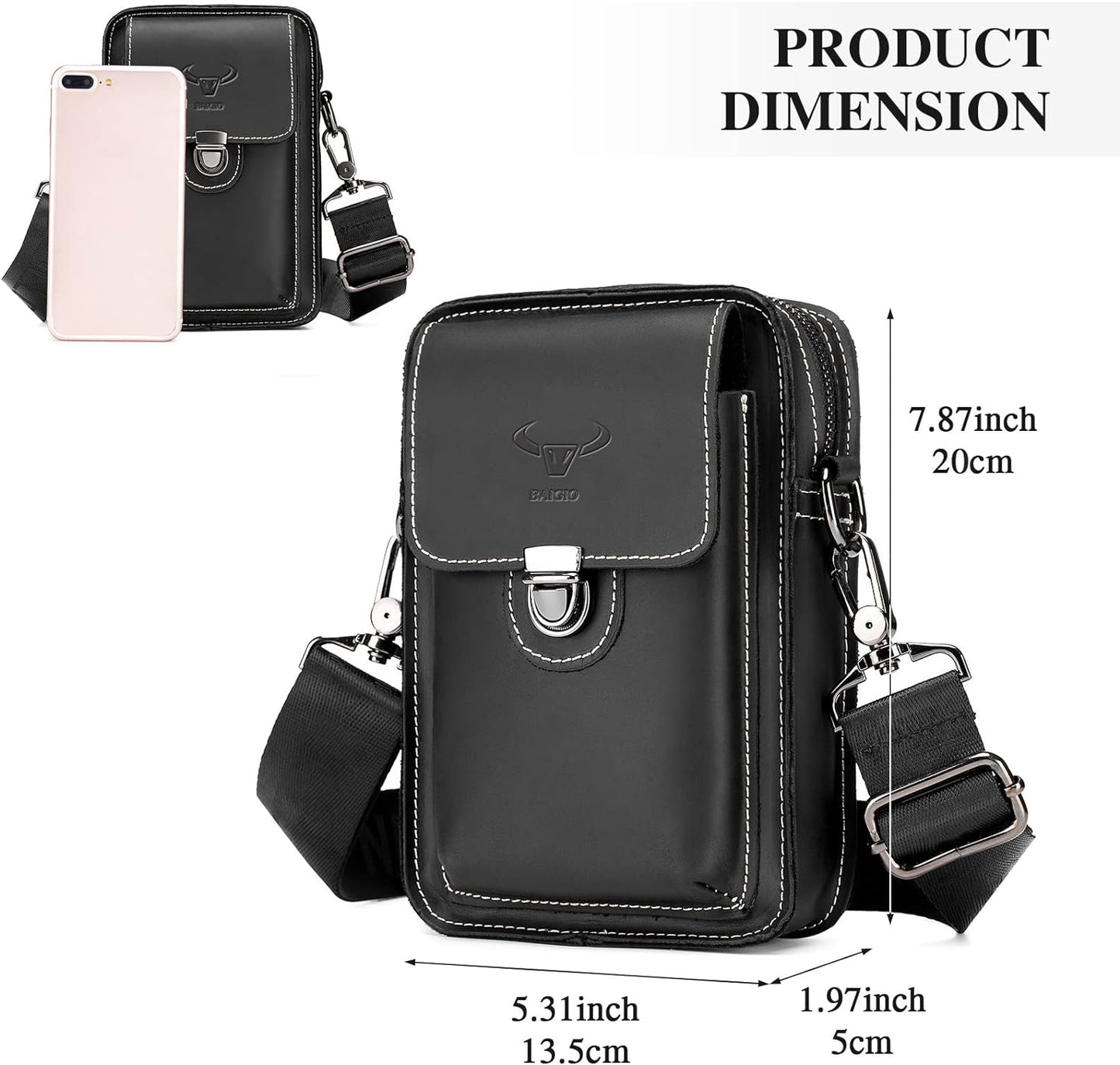 Pochette pour téléphone pour hommes