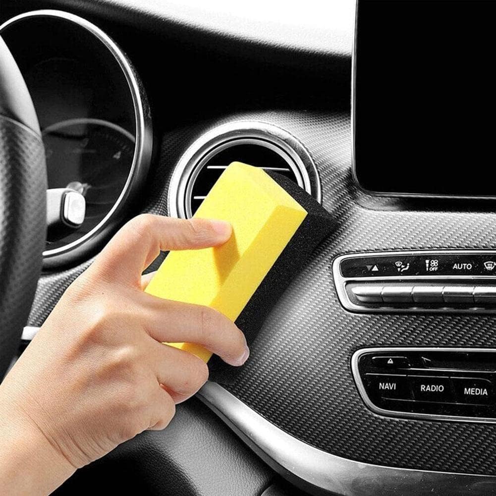 3 Brosses Éponge de nettoyage pour voiture