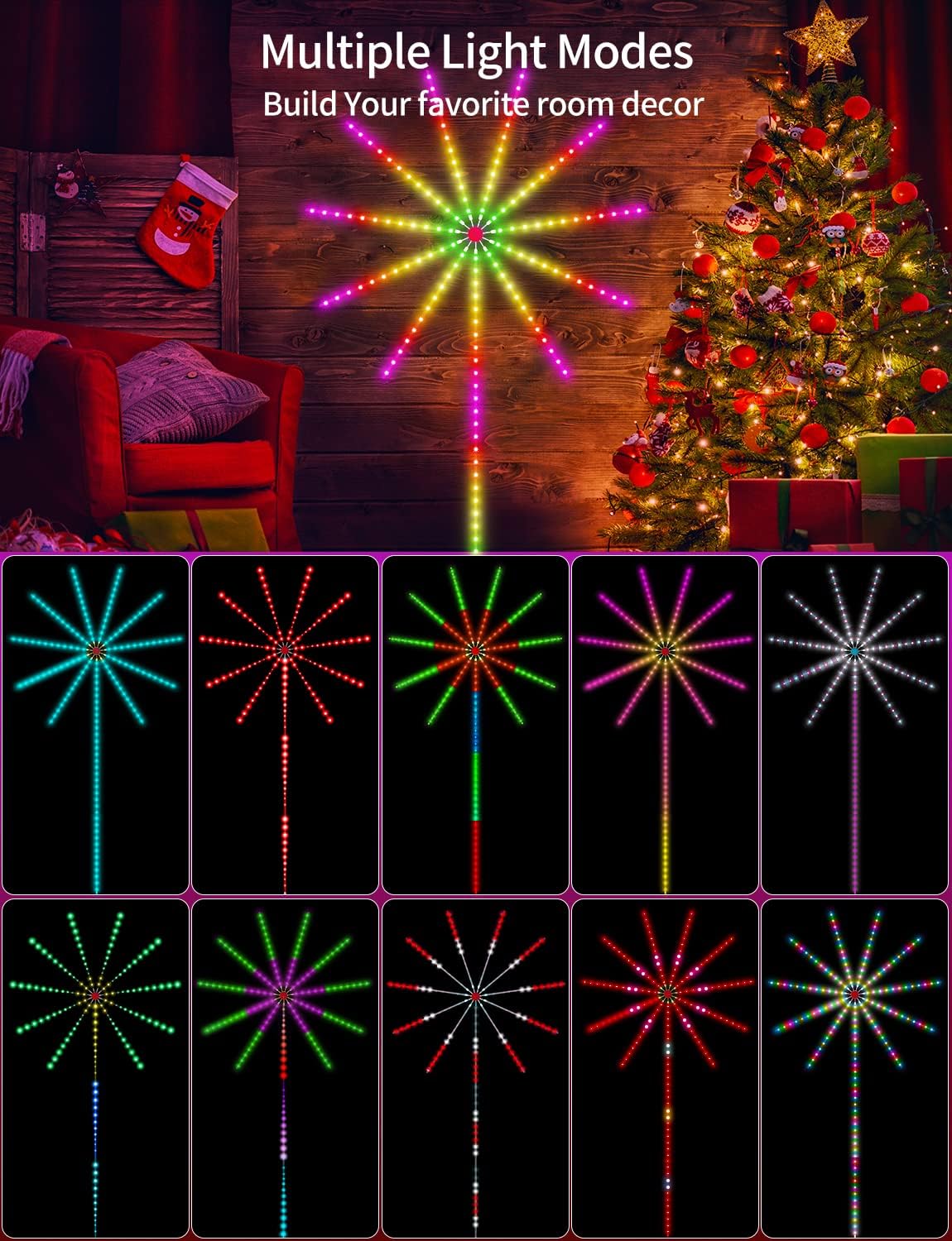 LED intelligent Feu d'artifice