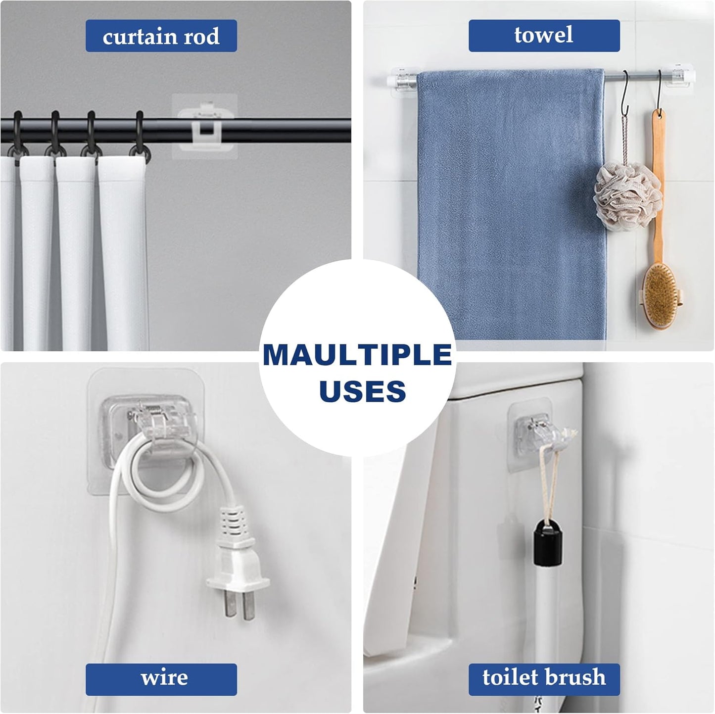 Lot de 8 Supports multi usage