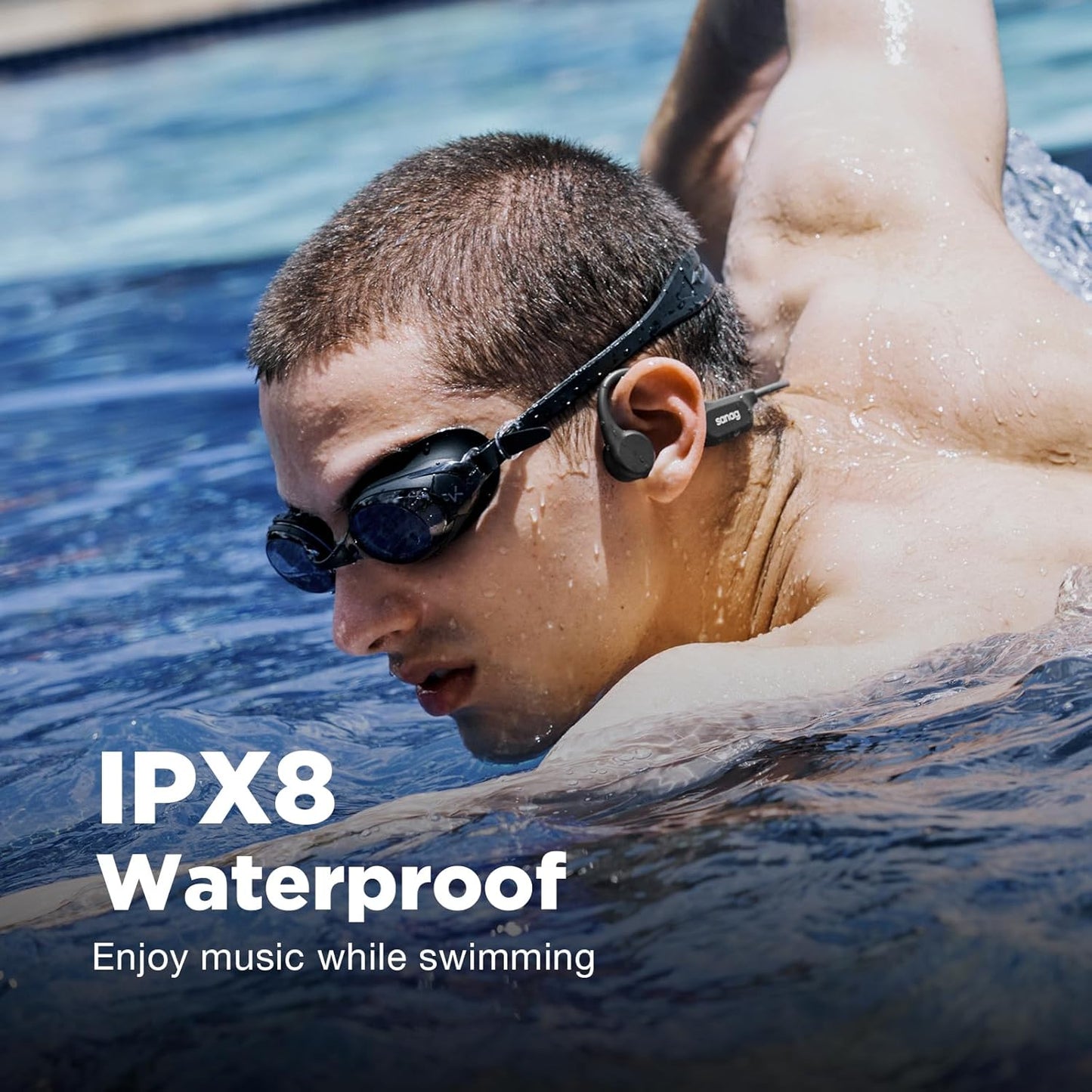 Écouteurs sans fil Bluetooth B60 Pro de natation