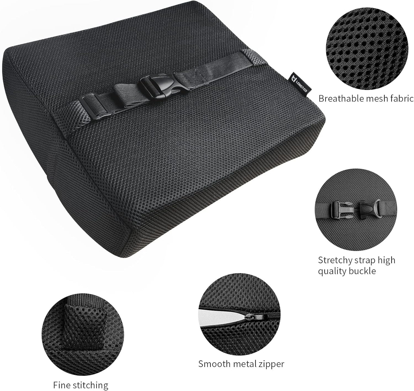 Coussin orthopédique rembourré pour siège