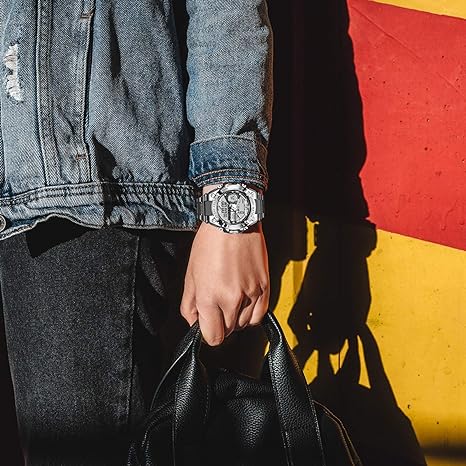 Montre militaire numérique étanche pour homme