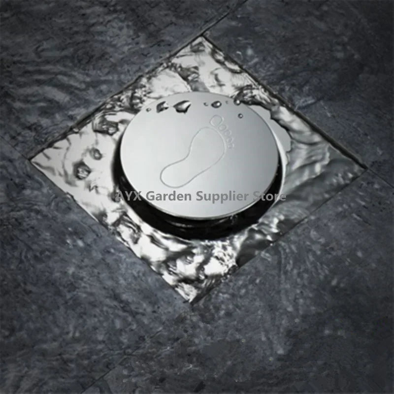 Bouchon de Vidange Rond pour Sol de Douche
