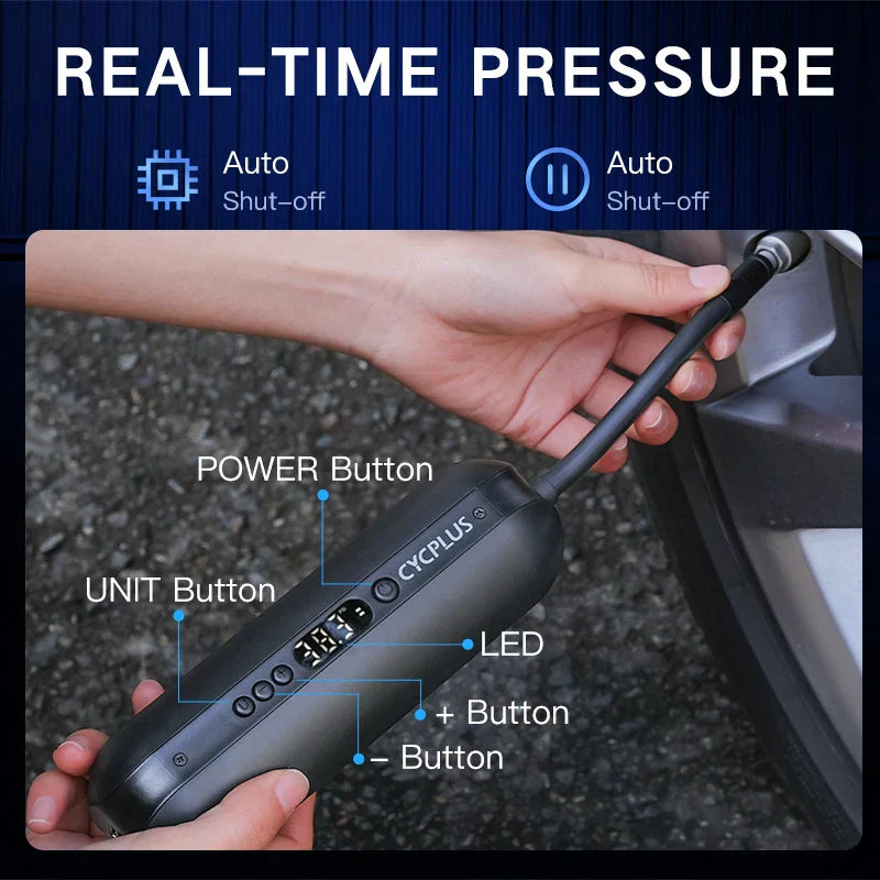 Mini pompe de voiture intelligent Portable Rechargeable