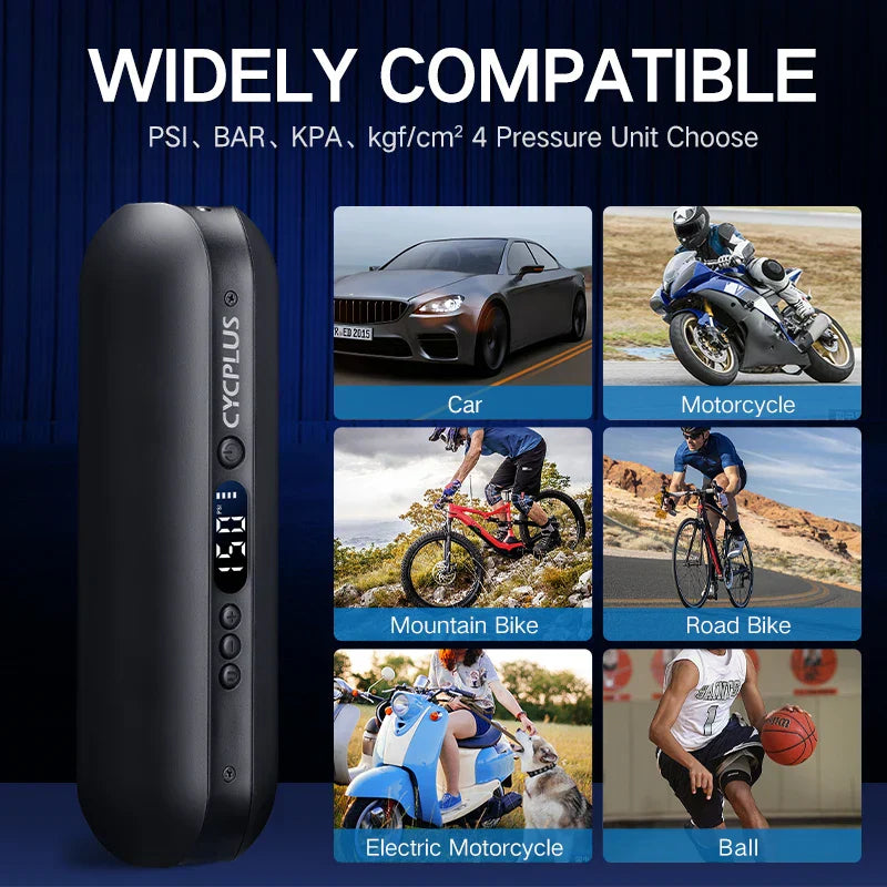 Mini pompe de voiture intelligent Portable Rechargeable