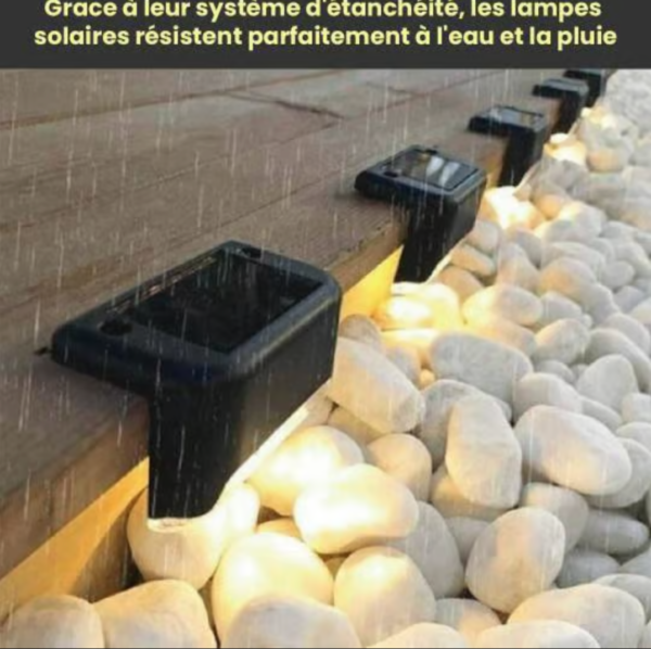 pack 4 Lampes Solaires