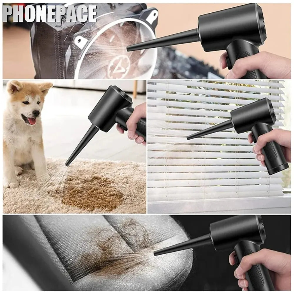Dépoussiéreur à air comprimé sans fil, portable