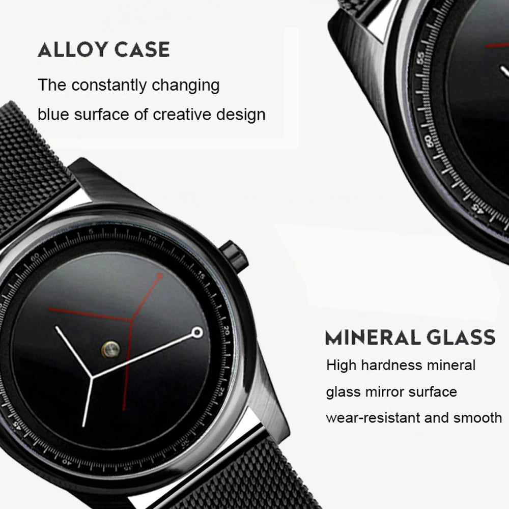 Montre créatif, concept de branche