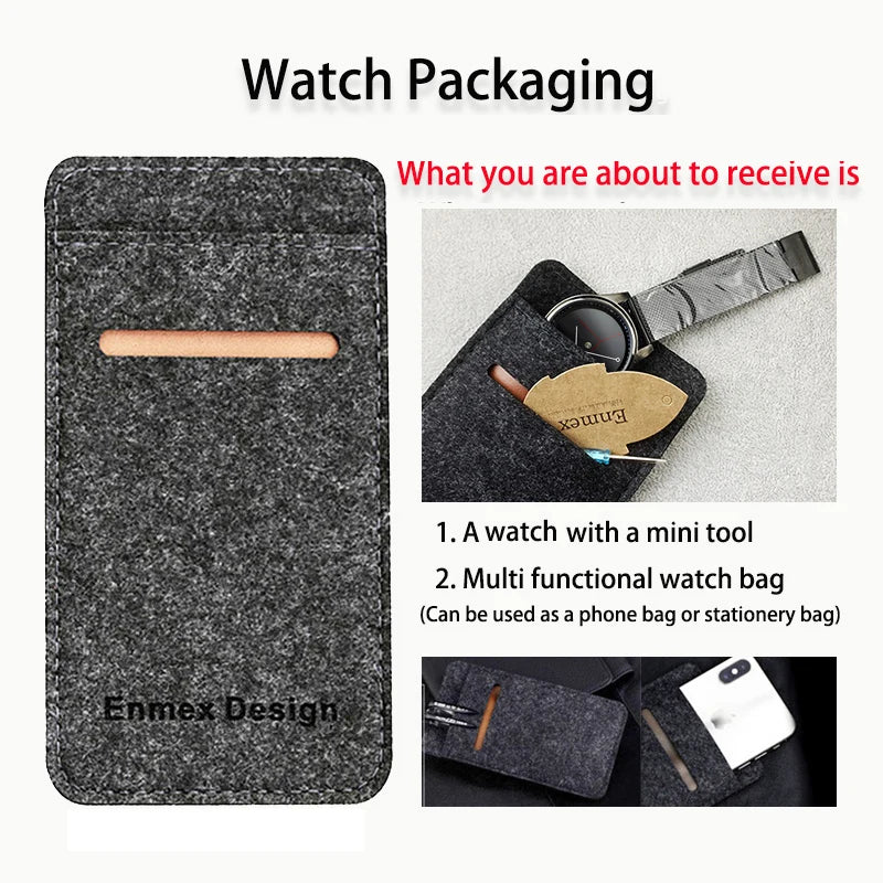 Montre créatif, concept de branche
