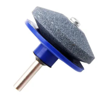 Affûteur de tondeuse à gazon électrique avec tête de meulage