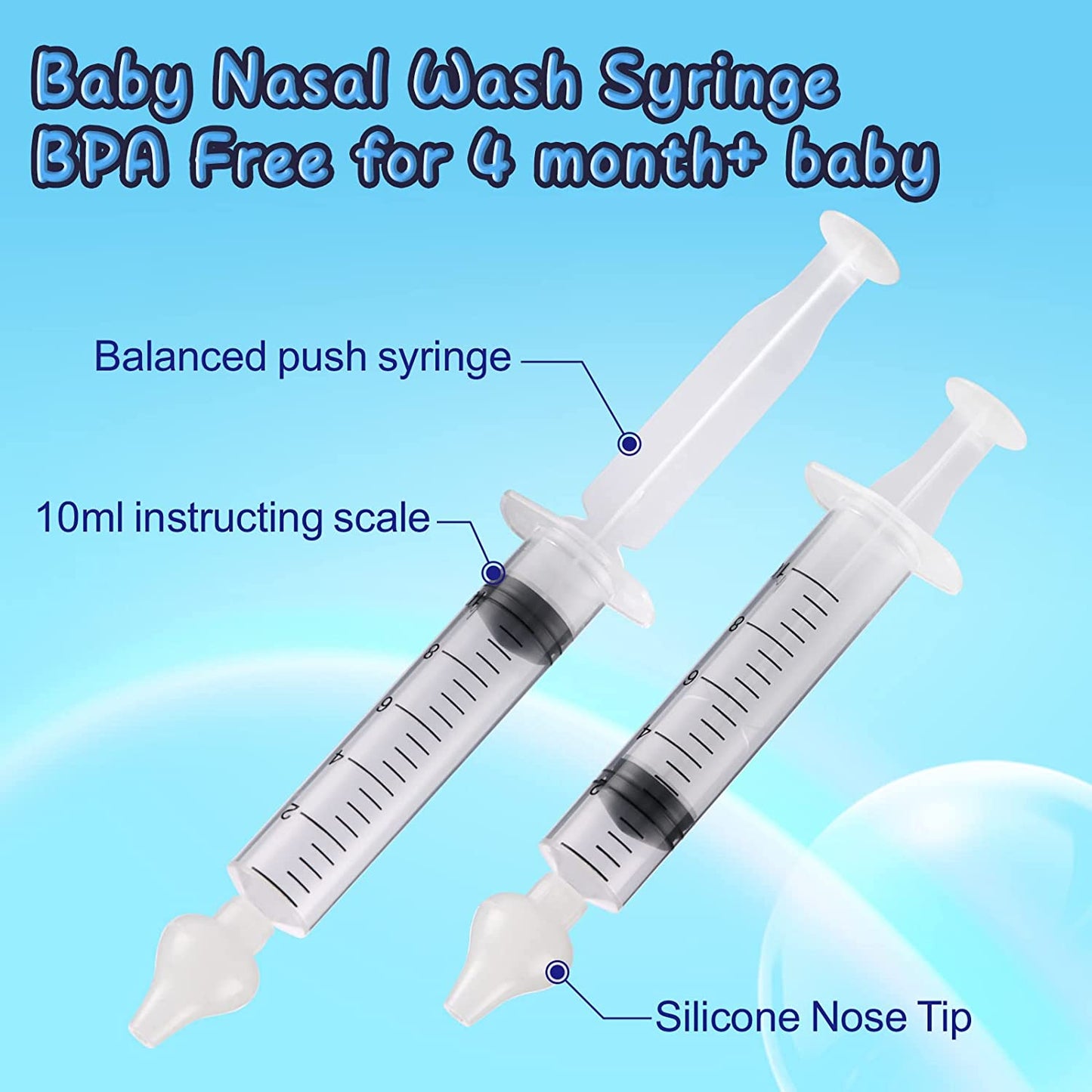 Aspirateur nasal pour bébé, nettoyeur antarctique, laveur de rhinite