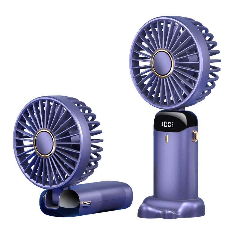 Mini ventilateur de bureau portable rechargeable