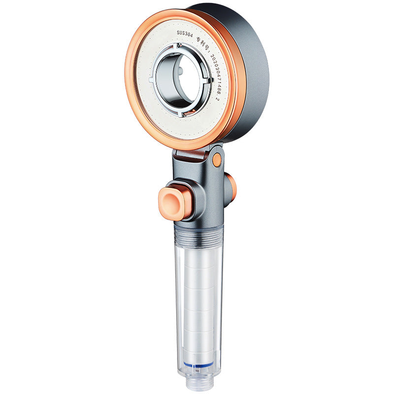Pommeau de Douche Unique Double Face 3 Jets, Filtration