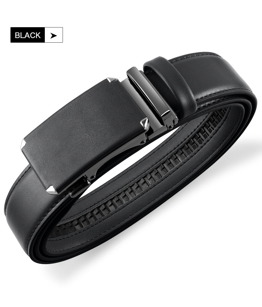 Ceinture de luxe en cuir pour homme