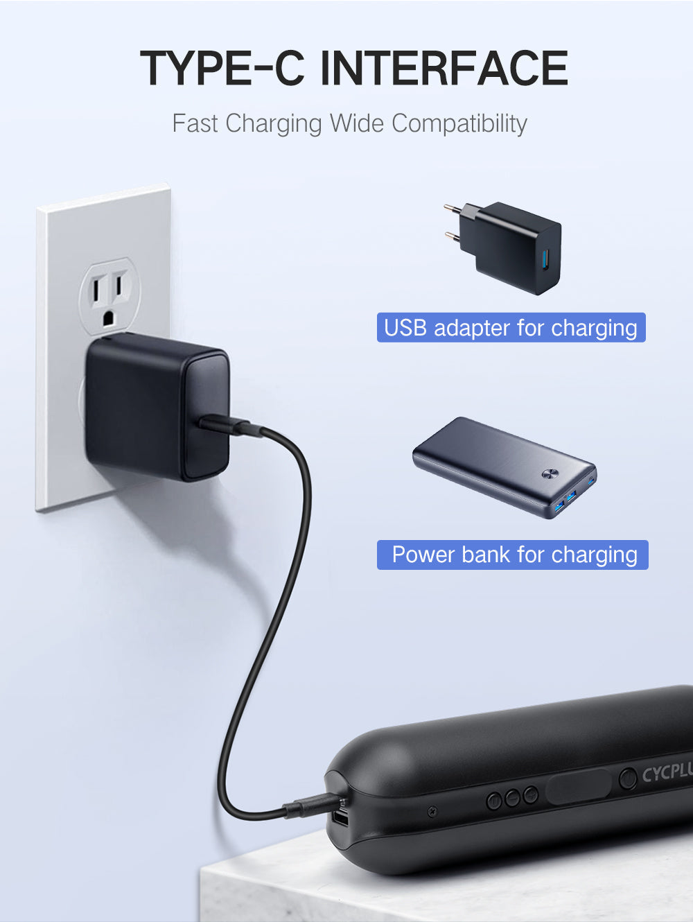 Mini pompe de voiture intelligent Portable Rechargeable