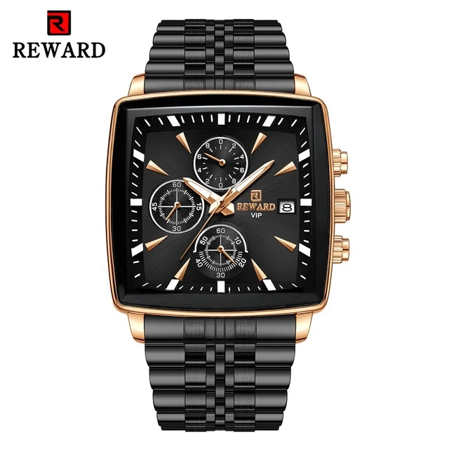 Montres Étanche Lumineux Chronographe Reward VIP