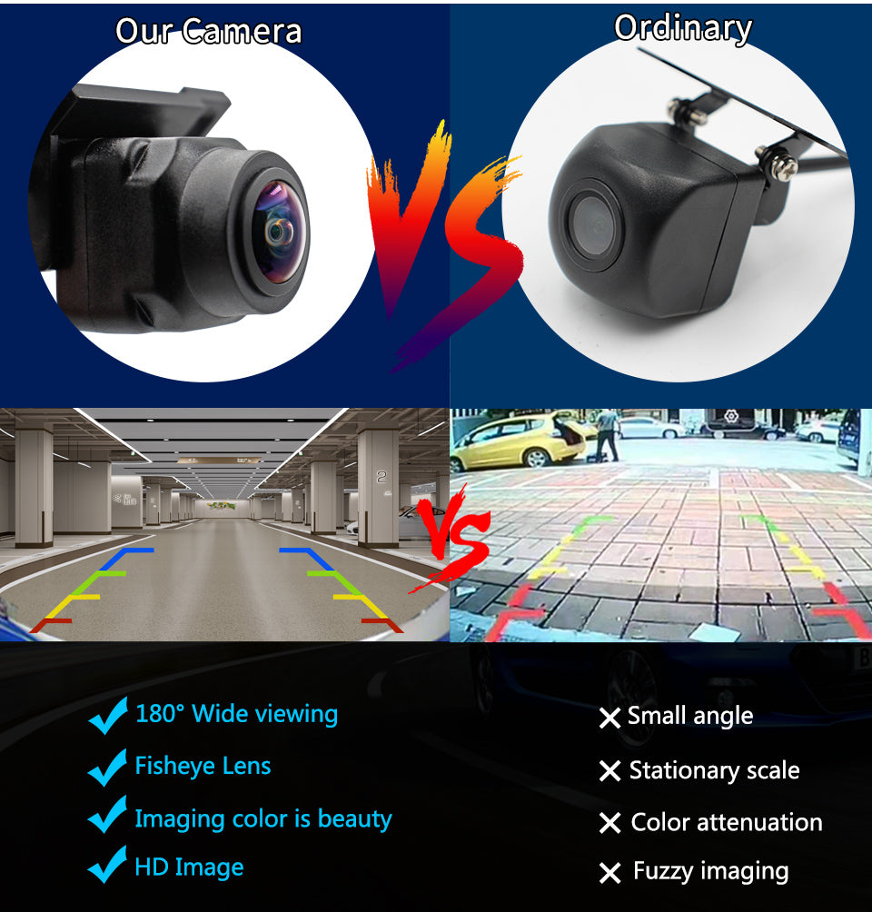 Caméra de recul pour voiture , claire , grand Angle