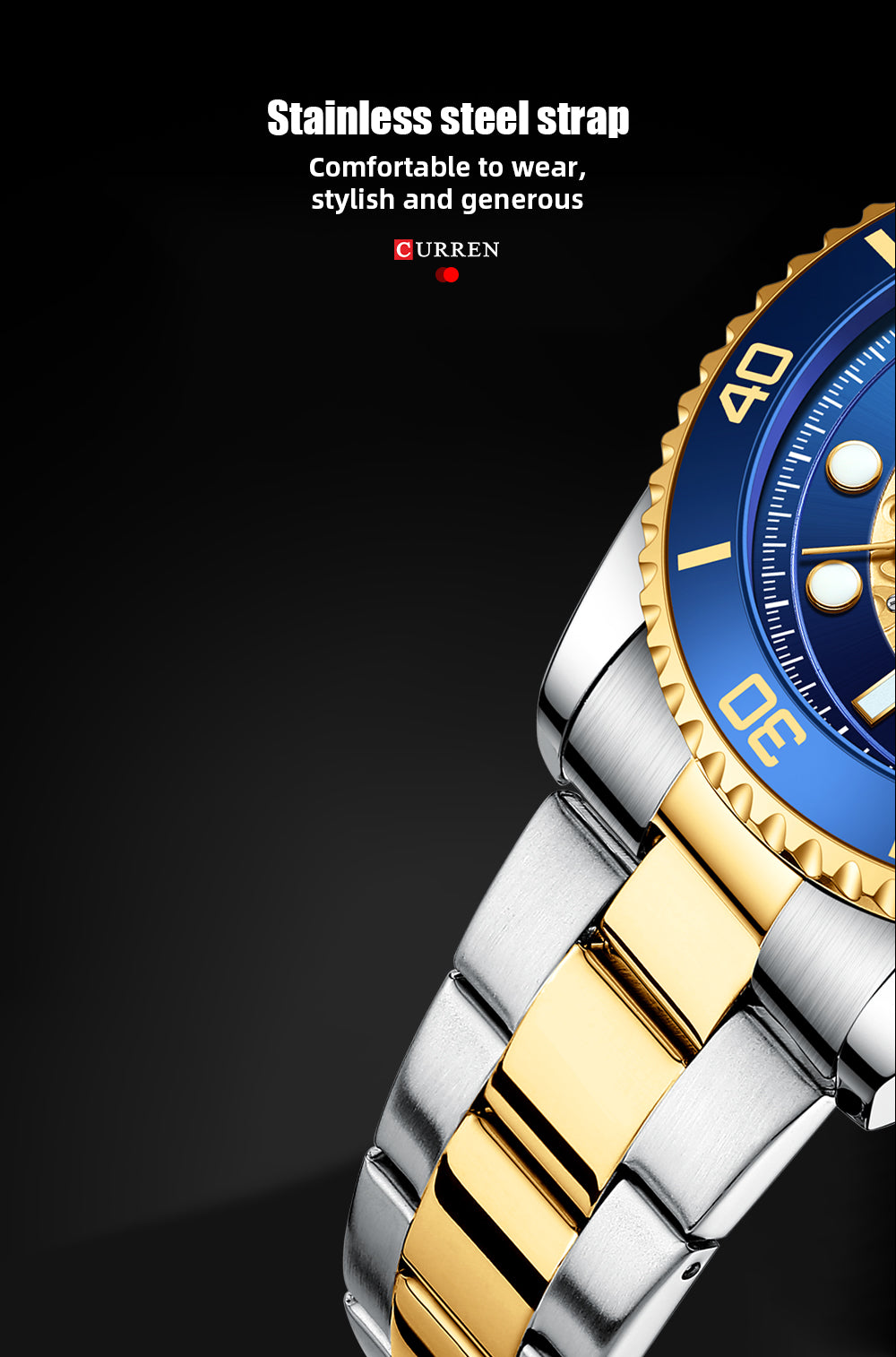 Montre Design mécanique pour hommes