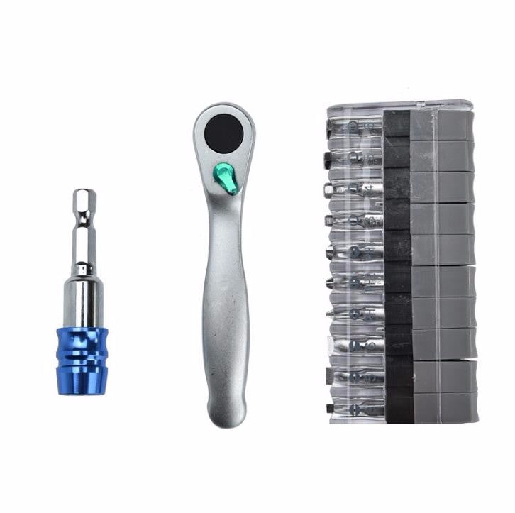 Multifonctionnel Mini Clé À Cliquet Tournevis 10 Lot