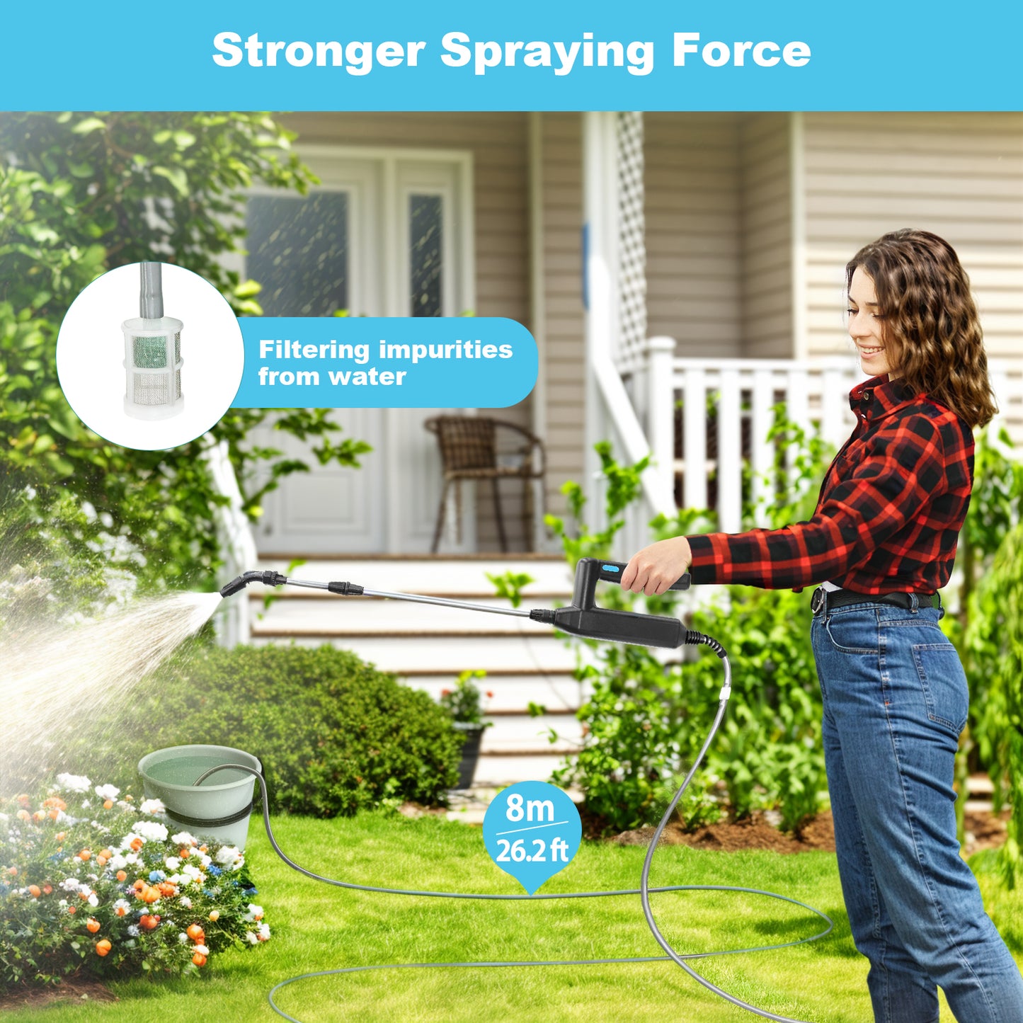 Pulvérisateur électrique pour jardin