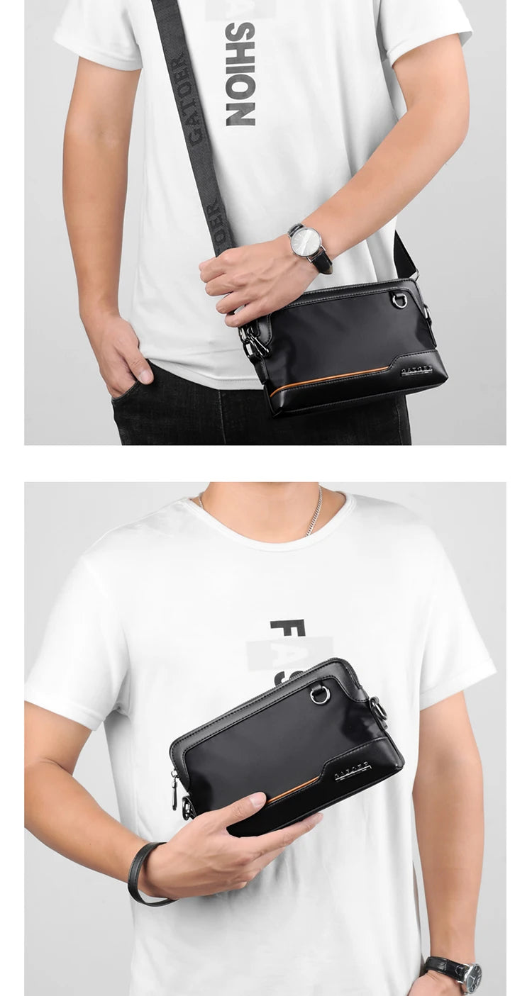 Sac à main de luxe étanche pour hommes